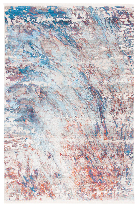 Safavieh Vintage Persian 4'-0" x 6'-0" Rug in Blue / Rust