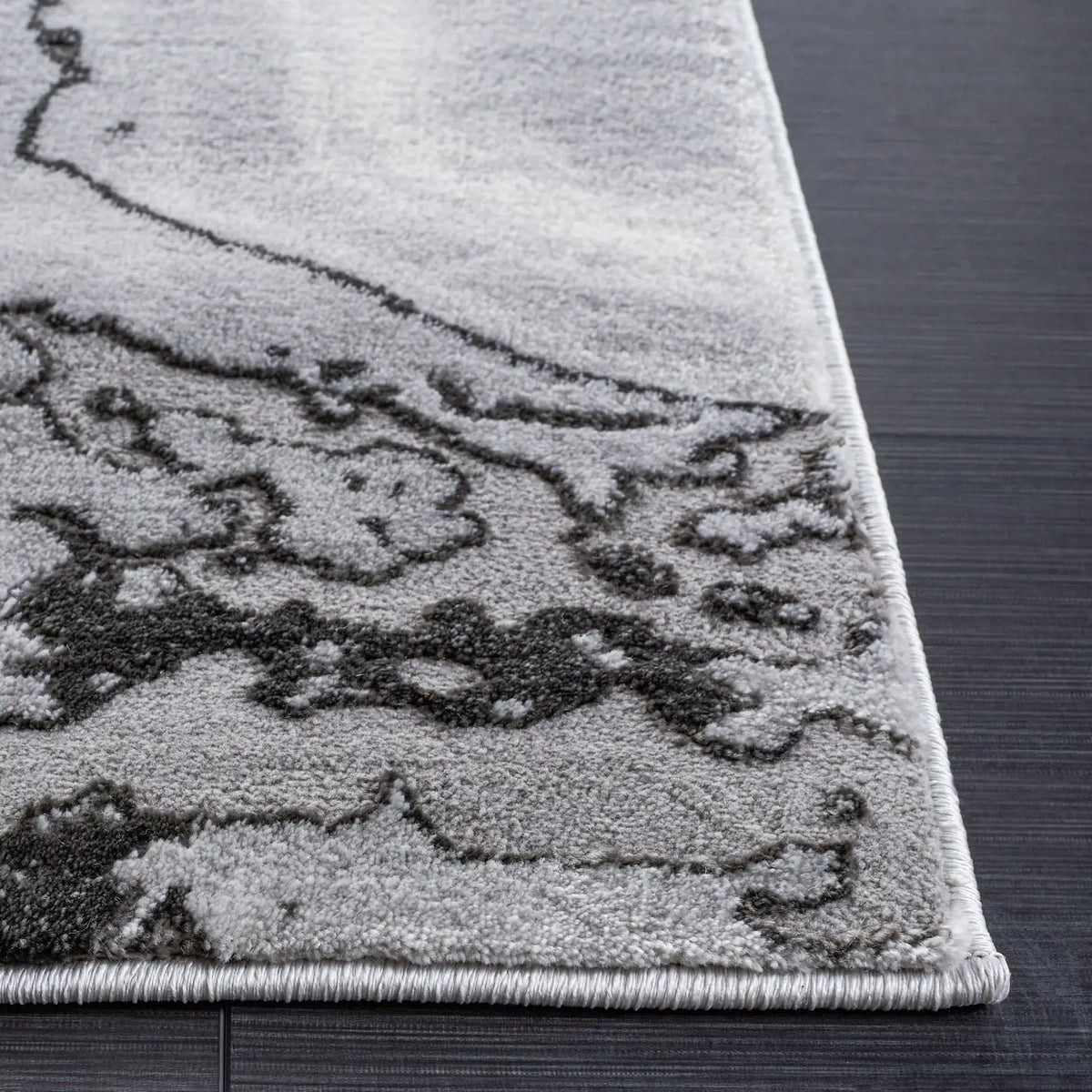 Safavieh Craft 4'-0" x 6'-0" Rug in Grey / Dark Grey