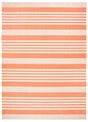 Safavieh Courtyard 10'-0" x 14'-0" Rug in Terracotta / Beige