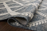 Loloi Rainier Rai-05 Denim/Ivory Rug - pile height