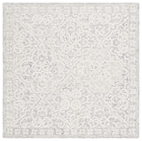 Safavieh Metro 6'-0" x 6'-0" Rug in Silver / Ivory