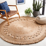 Safavieh Natural Fiber 6'-0" x 6'-0" Rug in Natural