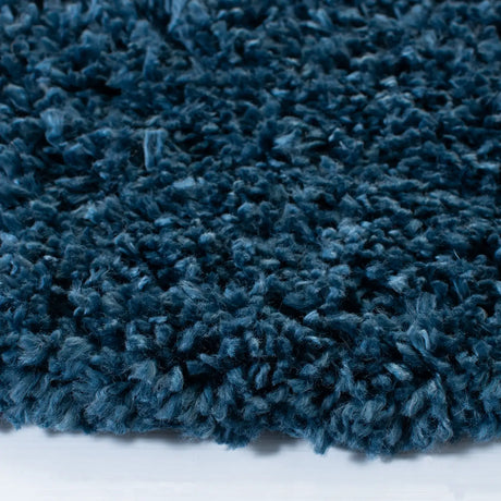 Safavieh August Shag 5'-0" x 5'-0" Rug in Navy