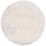 Safavieh Trace 6'-0" x 6'-0" Rug in Grey / Ivory