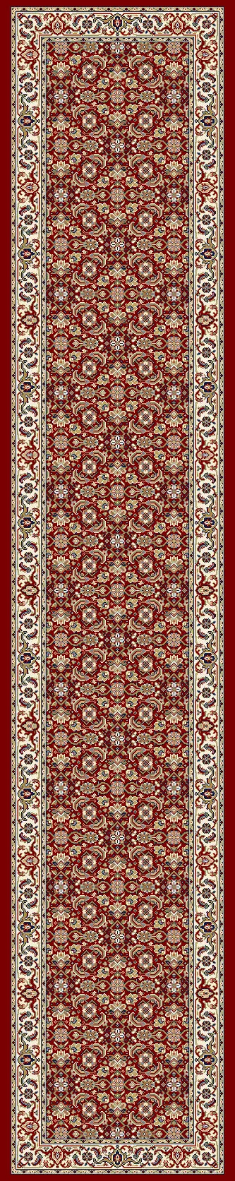 Dynamic Rugs Ancient Garden 57011 Red / Ivory Rugs - Runner