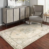 Oriental Weavers Sphinx Andorra 303D Beige / Ivory Rugs - room scene