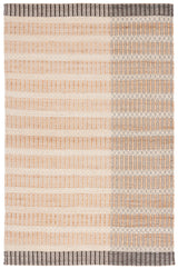 Safavieh Natural Fiber 4'-0" x 6'-0" Rug in Natural / Charcoal
