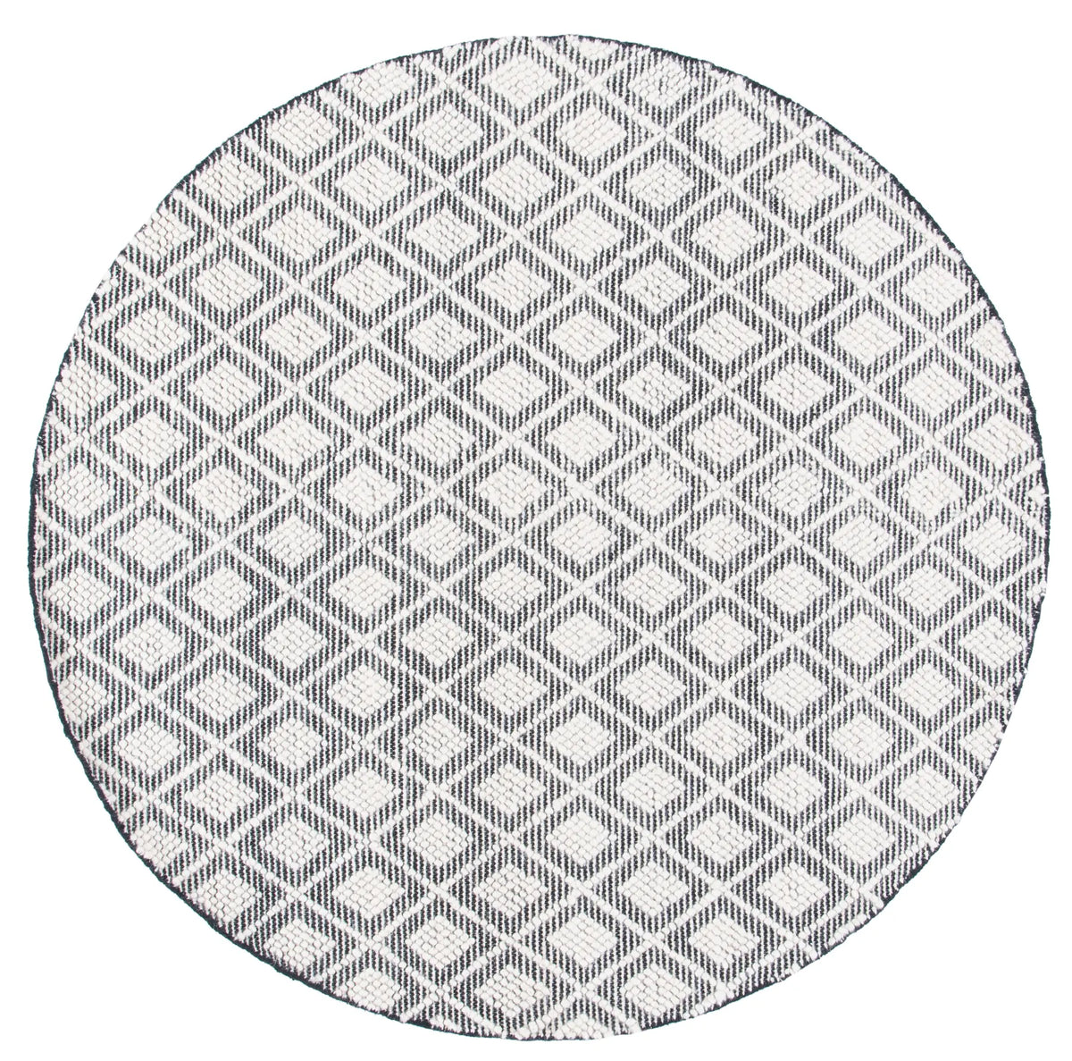 Safavieh Natura 6'-0" x 6'-0" Rug in Ivory / Black