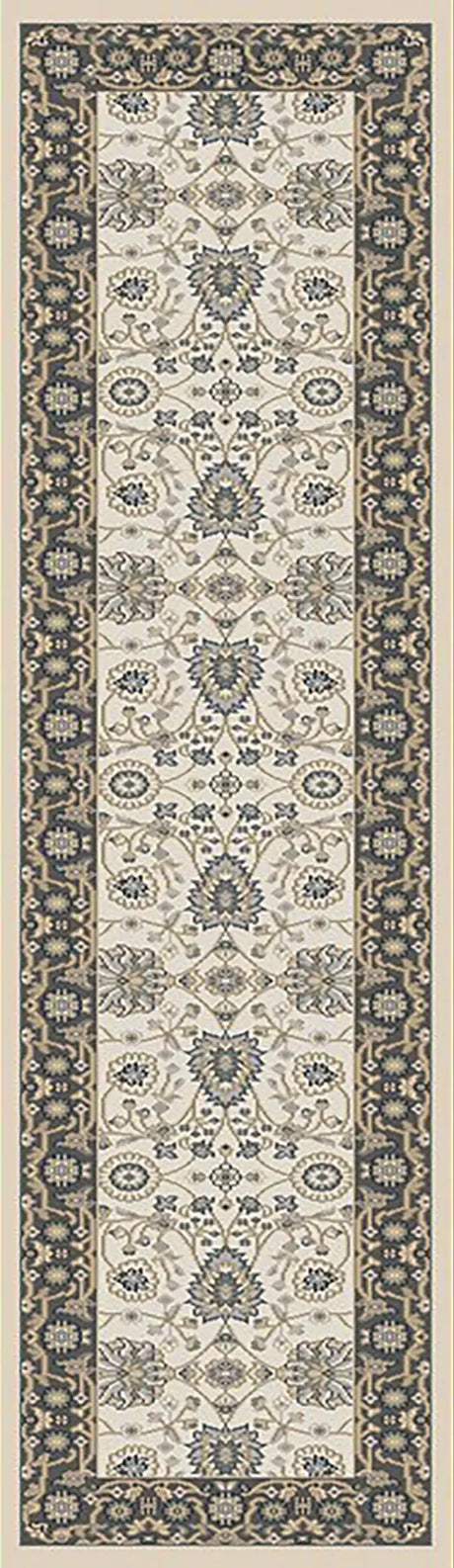 Dynamic Rugs Yazd 2803 Ivory/Grey Rug - Runner