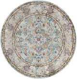 Safavieh Aria 6'-5" x 6'-5" Rug in Beige / Blue