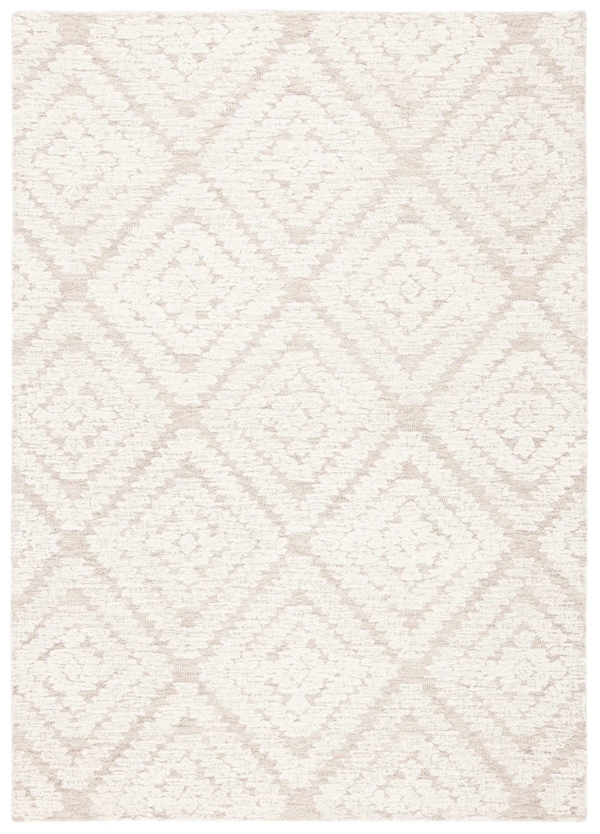 Safavieh Micro-Loop 4'-0" x 6'-0" Rug in Beige / Brown