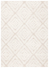 Safavieh Micro-Loop 4'-0" x 6'-0" Rug in Beige / Brown