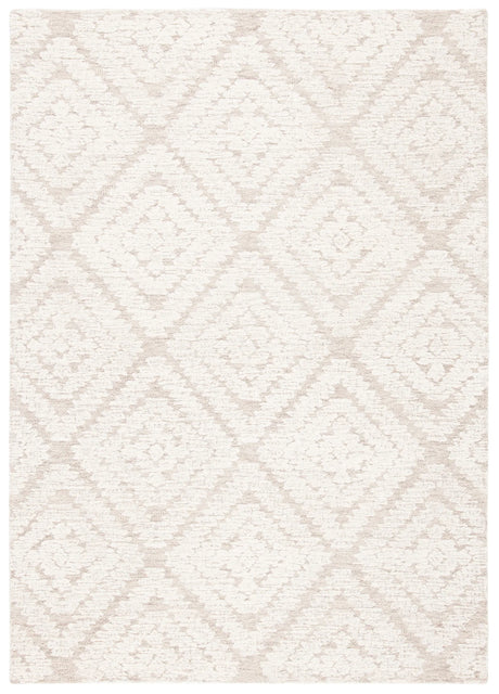 Safavieh Micro-Loop 4'-0" x 6'-0" Rug in Beige / Brown
