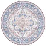 Safavieh Arizona 6'-0" x 6'-0" Rug in Rust / Blue