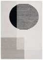 Safavieh Ebony 4'-0" x 6'-0" Rug in Black / Ivory