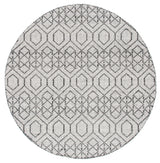 Safavieh Montauk 6'-0" x 6'-0" Rug in Black / Beige
