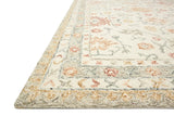 Loloi Norabel Nor-03 Ivory/Rust Rugs - rug corner