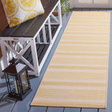 Safavieh Courtyard 2'-3" x 8'-0" Rug in Gold / Beige