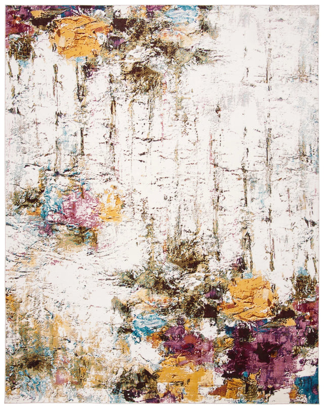 Safavieh Aria 10'-0" x 14'-0" Rug in Cream / Olive
