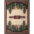American Dakota Autumn Point Wine Rug