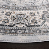 Safavieh Isabella 5'-3" x 5'-3" Rug in Dark Grey / Cream
