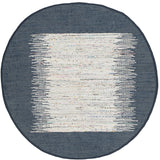 Safavieh Montauk 6'-0" x 6'-0" Rug in Ivory / Navy