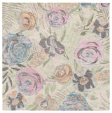 Safavieh Blossom 6'-0" x 6'-0" Rug in Green / Pink