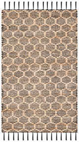 Safavieh Cape Cod 2'-3" x 3'-9" Rug in Black / Natural