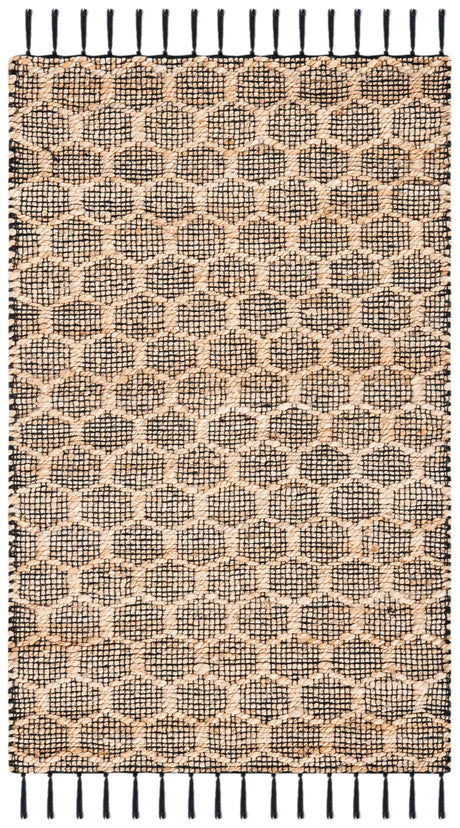 Safavieh Cape Cod 2'-3" x 3'-9" Rug in Black / Natural