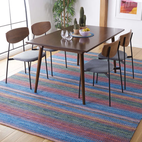 Safavieh Kilim 6'-0" x 9'-0" Rug in Orange / Green