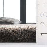 Safavieh Sg-Sbs-South Beach Shag 5'-0" x 8'-0" Rug in Charcoal