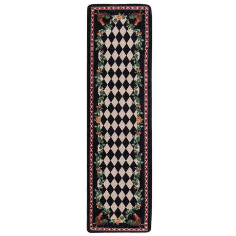 American Dakota High Country Rooster Black Rug