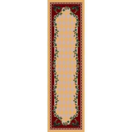 American Dakota High Country Rooster Yellow Rug