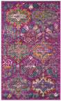 Safavieh Madison 3'-0" x 5'-0" Rug in Fuchsia / Blue