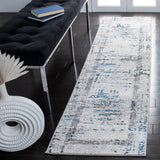 Safavieh Amelia 2'-0" x 8'-0" Rug in Grey / Blue