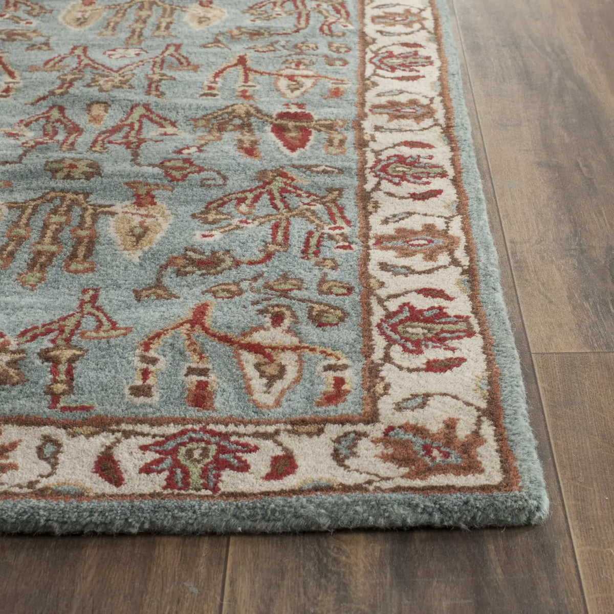 Safavieh Heritage 2'-3" x 10'-0" Rug in Blue / Ivory