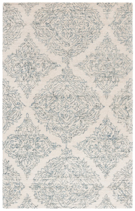 Safavieh Martha Stewart 300 4'-0" x 6'-0" Rug in Ivory / Blue