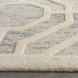 Safavieh Cambridge 8'-0" x 10'-0" Rug in Light Grey / Ivory