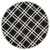Safavieh Cambridge 6'-0" x 6'-0" Rug in Black / Ivory