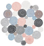 Safavieh Cape Cod 3'-0" x 3'-0" Rug in Blue / Pink