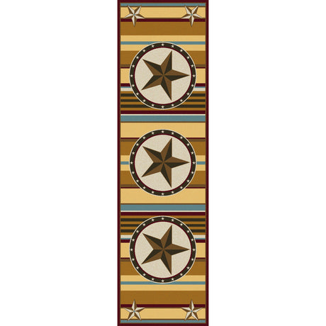 American Dakota Hacienda Star Maize Rug