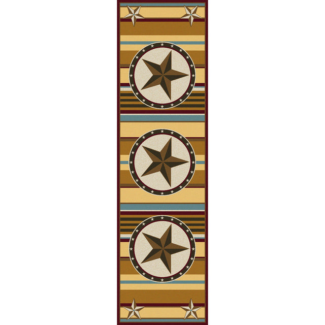 American Dakota Hacienda Star Maize Rug