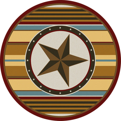American Dakota Hacienda Star Maize Rug