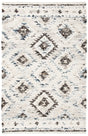 Safavieh Manhattan 4'-0" x 6'-0" Rug in Ivory / Charcoal