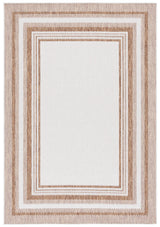 Safavieh Beach House 4'-0" x 6'-0" Rug in Beige / Brown