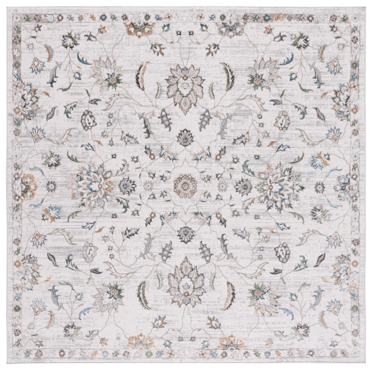 Safavieh Bel Air 6'-7" x 6'-7" Rug in Beige / Grey