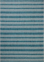 Loloi Easton ESN-04 Teal / Fog Rug - main flat