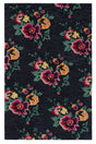 Safavieh Jardin 4'-0" x 6'-0" Rug in Black / Pink
