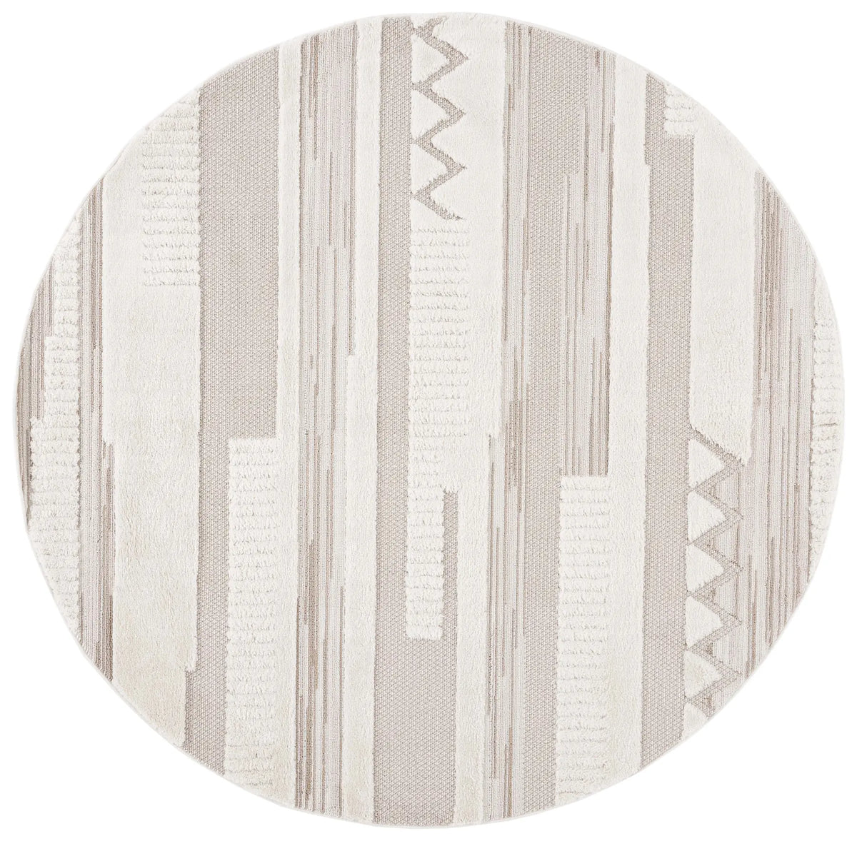 Safavieh Urban 6'-7" x 6'-7" Rug in Ivory / Beige