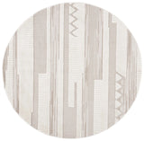 Safavieh Urban 6'-7" x 6'-7" Rug in Ivory / Beige